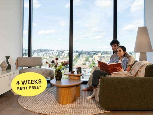 Brand new 1 bedroom apartment with 2 car spaces 4 weeks rent free