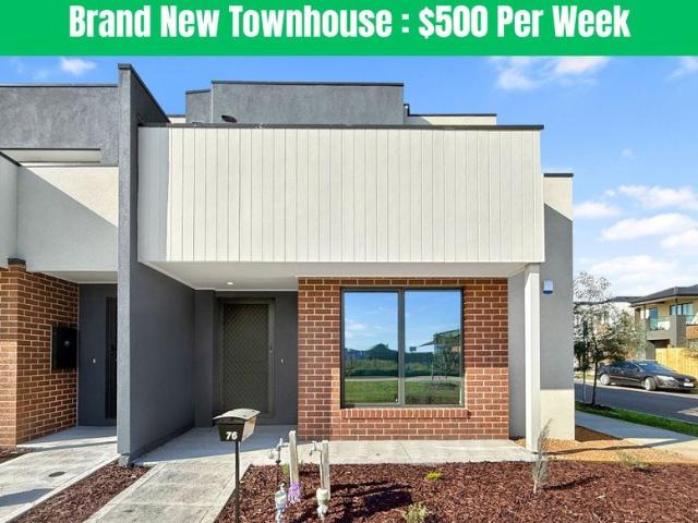 Brand New 4 Bedroom Townhouse in Wollert