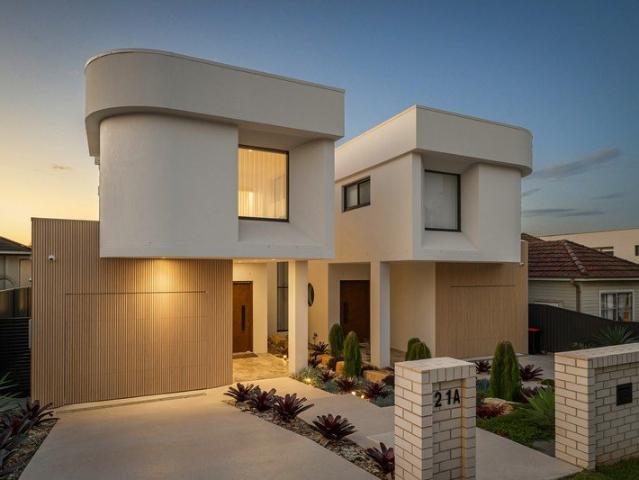 Brand new architectural duplex with poolside entertaining