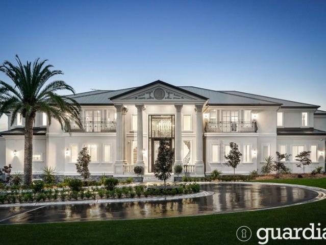 Brand new architectural masterpiece on 5 acres