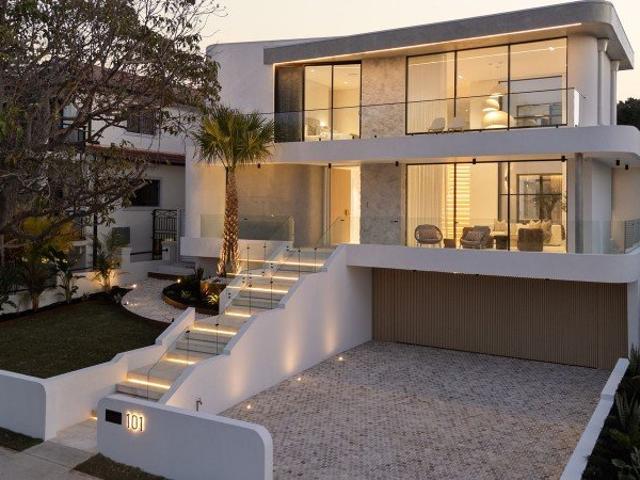 Brand New Architecturally Designed Tri Level Residence Showcasing Exceptional Craftsmanship