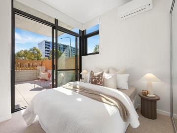 Brand new designer ground floor living with private courtyard