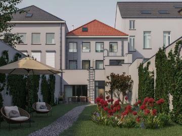 Brand new duplex studio with communal garden in residence ALIZEE, Mechelen CURRENTLY UNDER RENOVATION!
