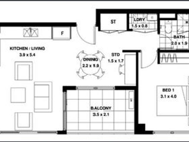 Brand New East Facing One Bedroom Apartment with Secure Parking & Storage