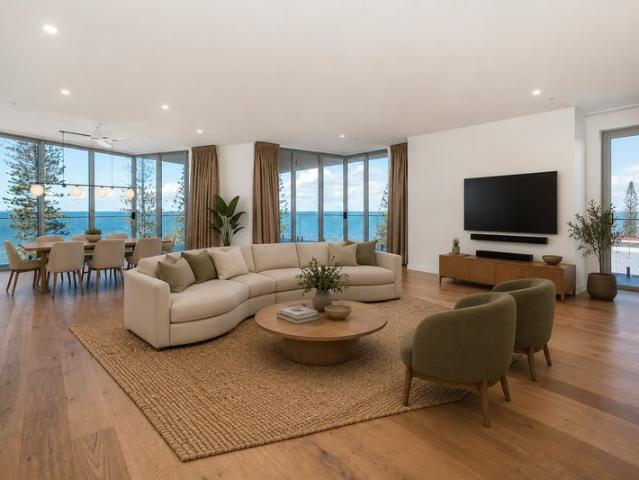 Brand New Executive Waterfront Residence with House Sized Proportions
