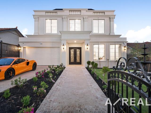 BRAND NEW FRENCH PROVINCIAL MASTERPIECE WITH HEATED POOL AND HOME CINEMA