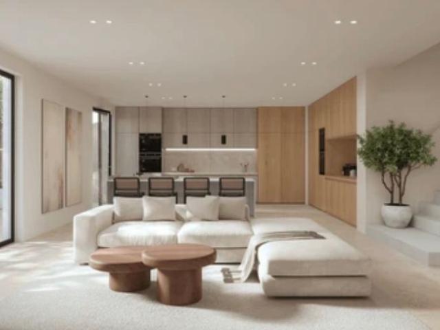 Brand New Furnished Lower Ground 2 Bedroom Apartment with Small Shared Balcony in a QNG Certified Green Building in Kelsterbach