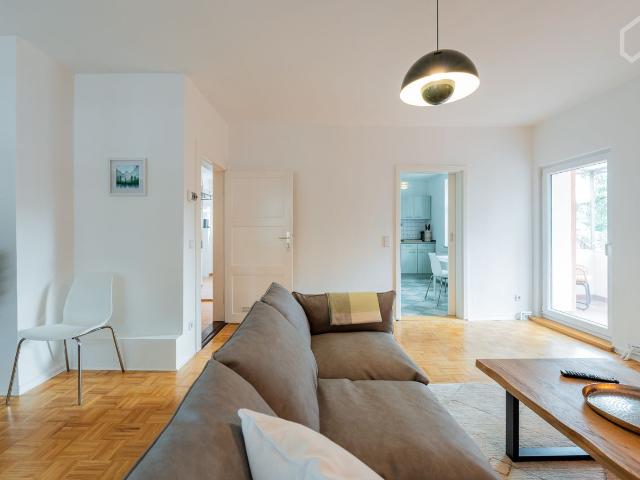 Brand New Furnished Sleep Quiet in 3 Room + Balcony flat at a cosy relaxing district of the wild main City Berlin, Berlin Amsterdam Apartments for Rent