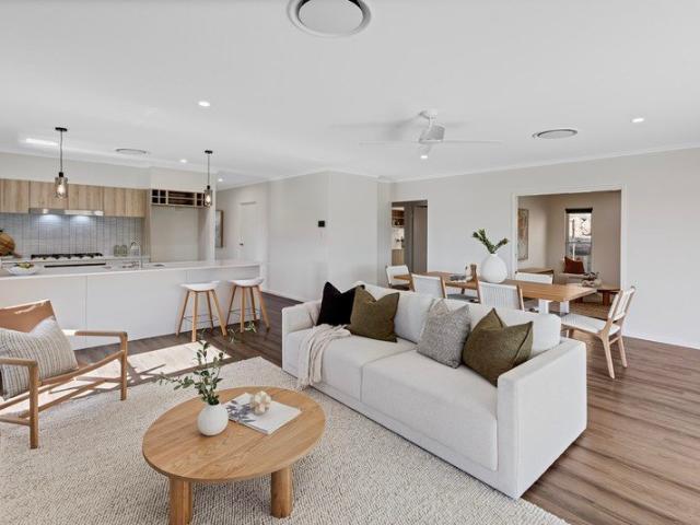 Brand New Hamptons Style Home Commanding Street Presence & Views To Township