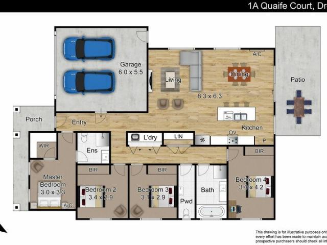 Brand New, Energy Efficient, Four Bedder With Solar!