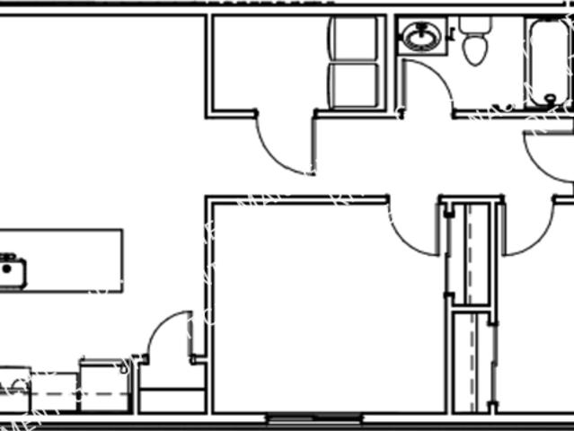 Brand New Large 2 Bed, 2 Bath Apartment with Garage, Private Entry & In Unit Laundry