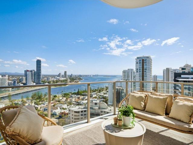 MUST BE SOLD | Sky High Sub Penthouse with Sweeping Ocean & Broadwater Views