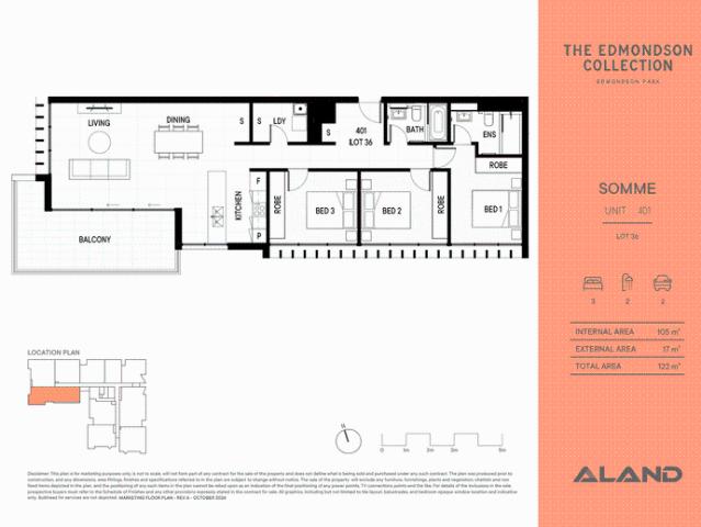 Brand New Luxury Three Bedroom Apartments | The Edmondson Collection, Edmondson Park