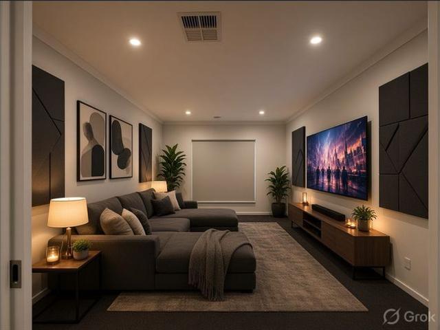 Brand New Modern Family Home with Theatre Room Flexibility