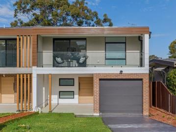 Brand New Modern Home with Leafy Outlook