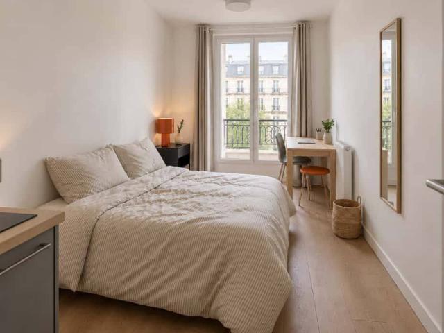 Brand new studio with private kitchenette, gym & garden – Saint