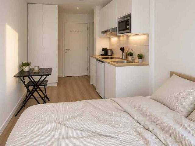 Brand new studio with private kitchenette, gym & garden – Saint