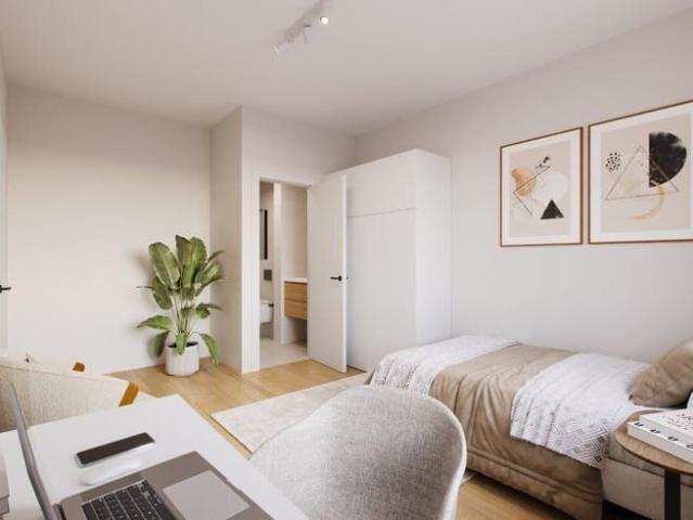 Brand new studio with terrace and bicycle storage CURRENT