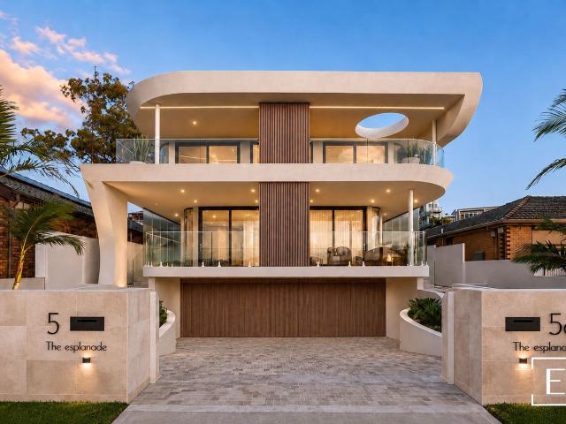 Brand new state of the art waterside home with panoramic views