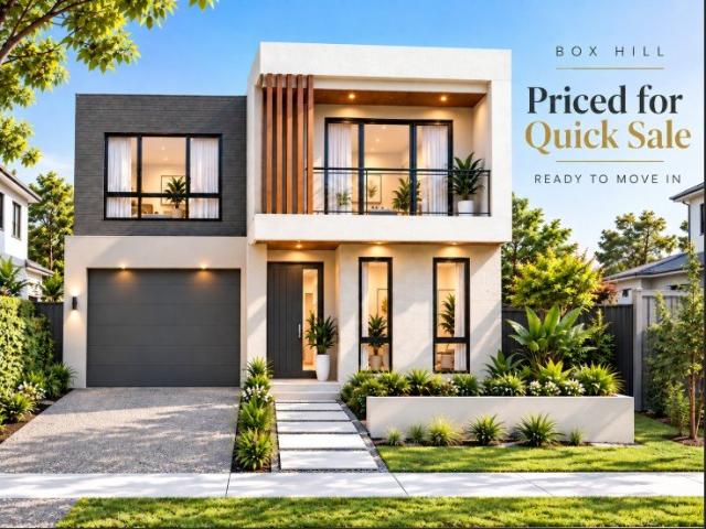 Brand New & Ready to Move In | Exceptional Box Hill Value