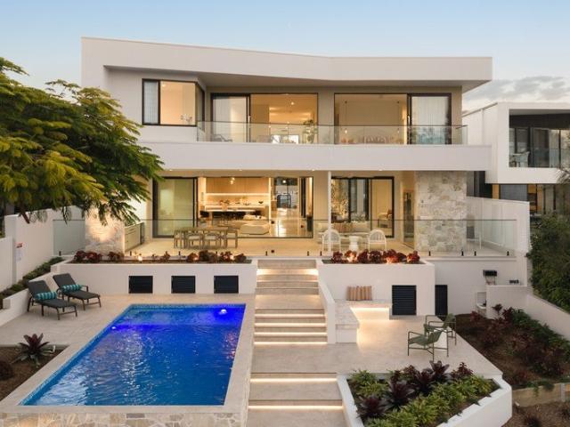 Brand New Waterfront Wonder: Luxe Resort Oasis with Skyline Views