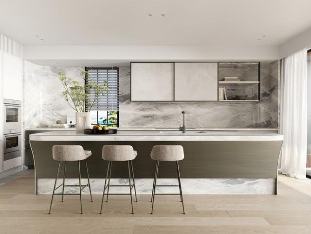 Brand new, whole floor residence in an idyllic garden setting