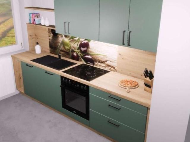 # Brandneue Wohnung mit komplett neuer Einbauküche #