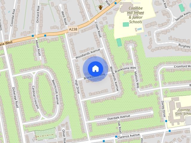 Branksome Way, New Malden, KT3