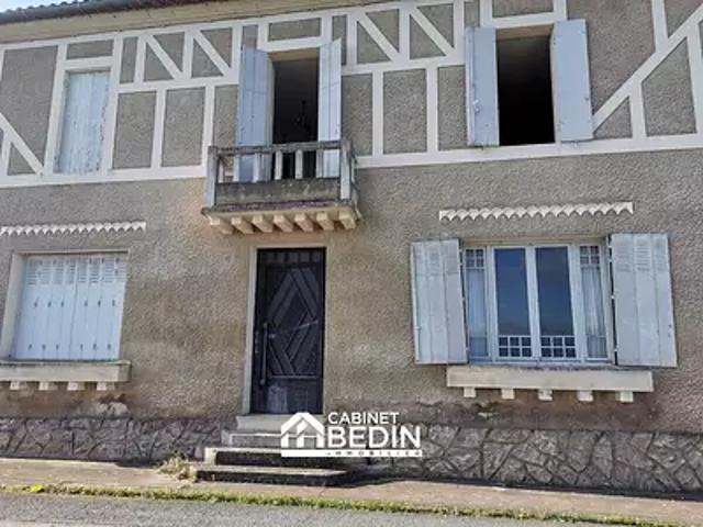 Branne 33420 Achat / Vente maison 9 pièces t9 au dernier étage