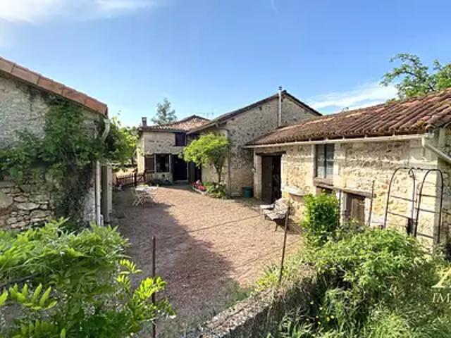 Brantôme en Périgord 24310 Achat / Vente maison 6 pièces t6 au dernier étage terrasse