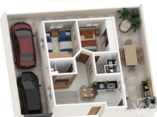 BRASIL INDUSTRIAL ÁREA PRIVATIVA 02 QUARTOS 2 VAGAS 01 SUITE 96M²