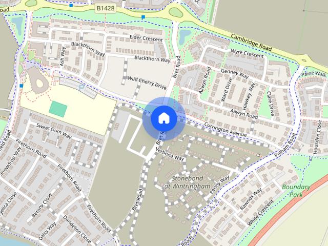 Bret Road, St. Neots
