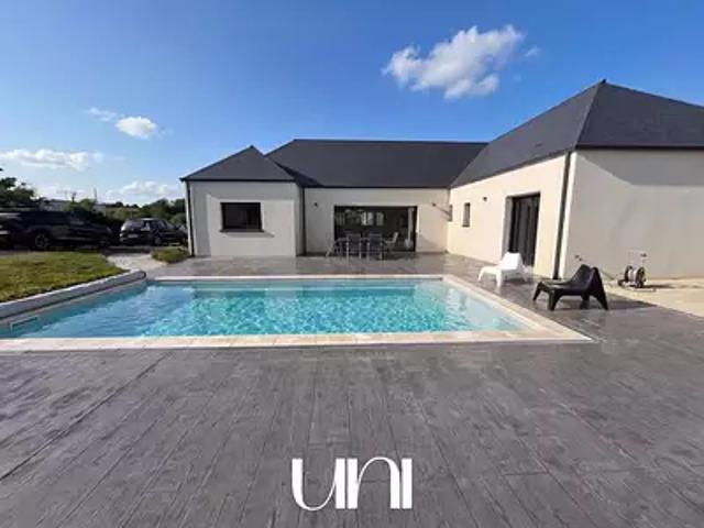 Bretteville sur Laize 14680 Achat / Vente maison 7 pièces t7 piscine jardin