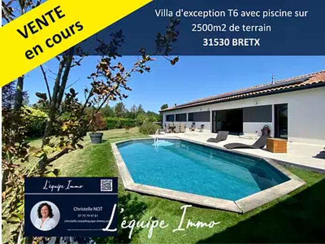 Bretx 31530 Achat / Vente maison 7 pièces t7