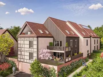 Breuschwickersheim 67112 Programme neuf appartement neuf à vendre t3 LMNP