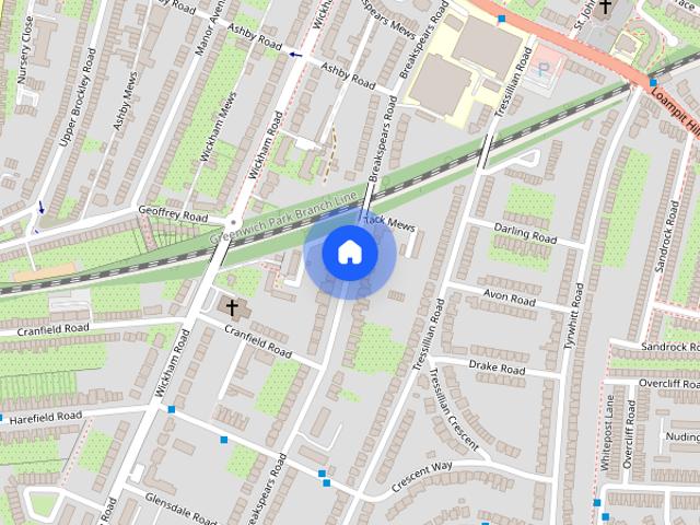 Breakspears Road, London, SE4