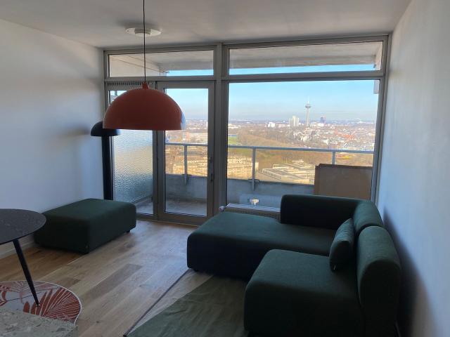 Breathtaking view from Cathedral to Düsseldorf, Koln Amsterdam Apartments for Rent
