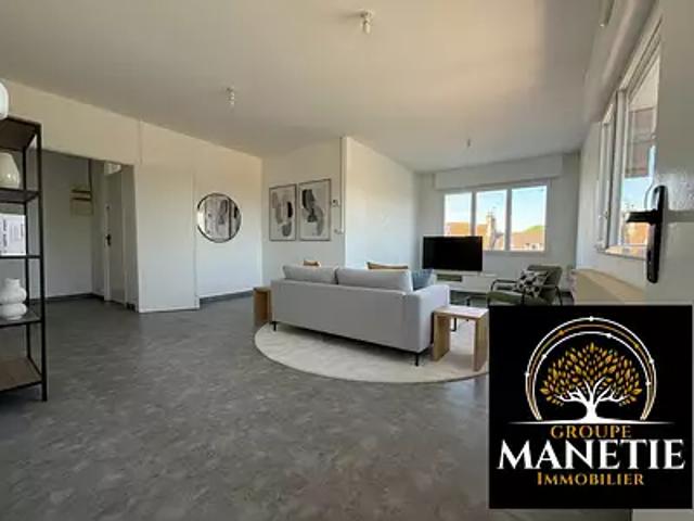 Brebières 62117 Achat / Vente appartement 4 pièces t4 au dernier étage terrasse