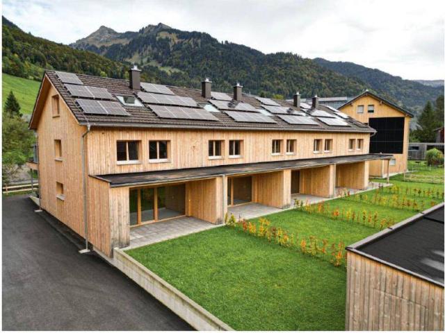 Bregenzerwald Erstbezug Neubauwohnung in Au: 7 Zimmer, Garten, Kamin, Carport – Ihr neues Zuhause!
