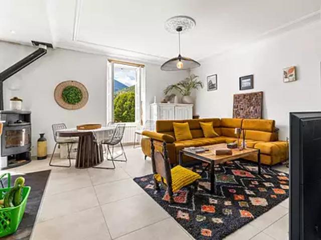 Breil sur Roya 06540 Achat / Vente appartement 3 pièces t3 au dernier étage garage
