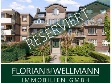 Bremen Schwachhausen | Schicke Maisonette Wohnung mit zwei Balkonen, Dachterrasse und TG Stellplatz in ruhiger Wohnstraße