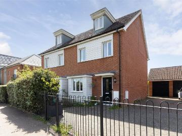 Brentwood, Eaton NR4, 3 bed semi detached house to rent, £1,500 pcm | PrimeLocation