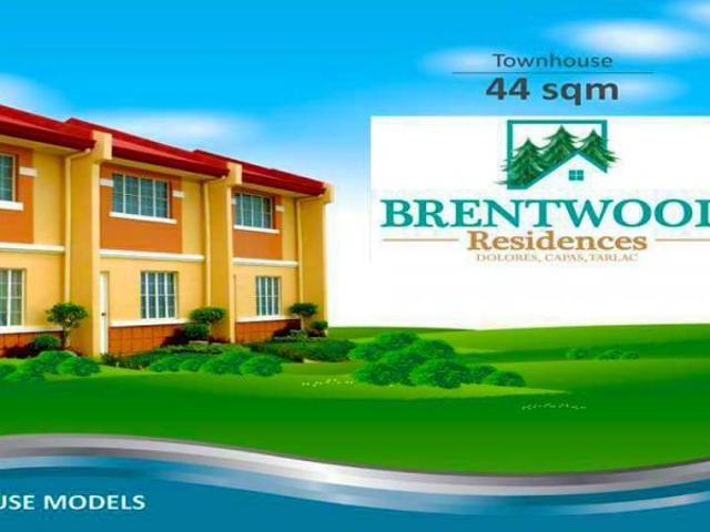 Brentwood Residences affordable townhouses in Capas Tarlac