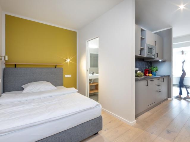 Brera Serviced Apartments Leipzig Comfy Apartment with kitchen