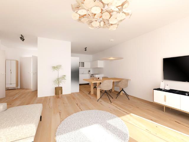 BRIX30 – Kompakte 2 Zimmer Wohnung mit Balkon