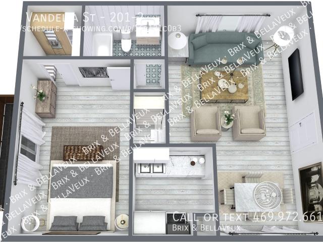 Brix: Penthouse 1 Bedroom with a Balcony in an Award Winning Community