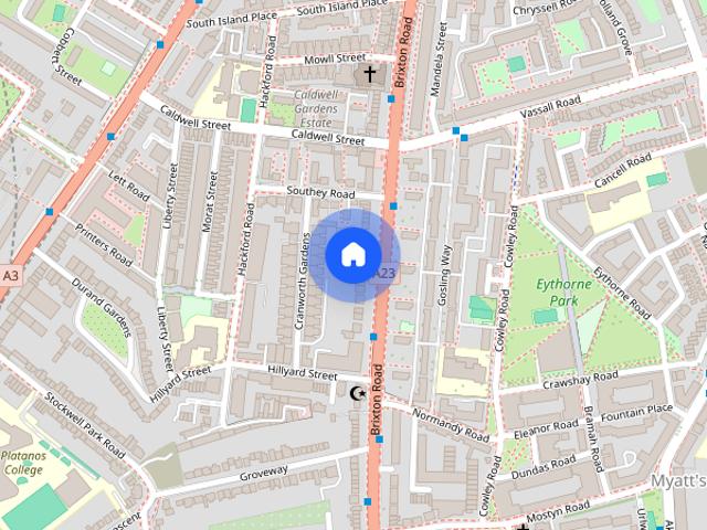 Brixton Road, Oval / Brixton SW9
