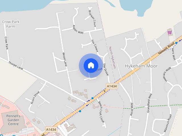 Briar Close, South Hykeham, Lincoln, Lincolnshire, LN6