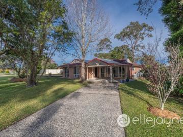 BRICK AND TILE HOME, NICE BIG SHED WITH OFFICE SPACE ON 751M2 BLOCK COORANBONG
