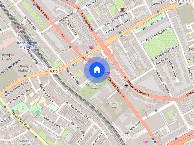 Bridgeman House, 375 Kensington High Street, 1 Radnor Terrace, London, W14